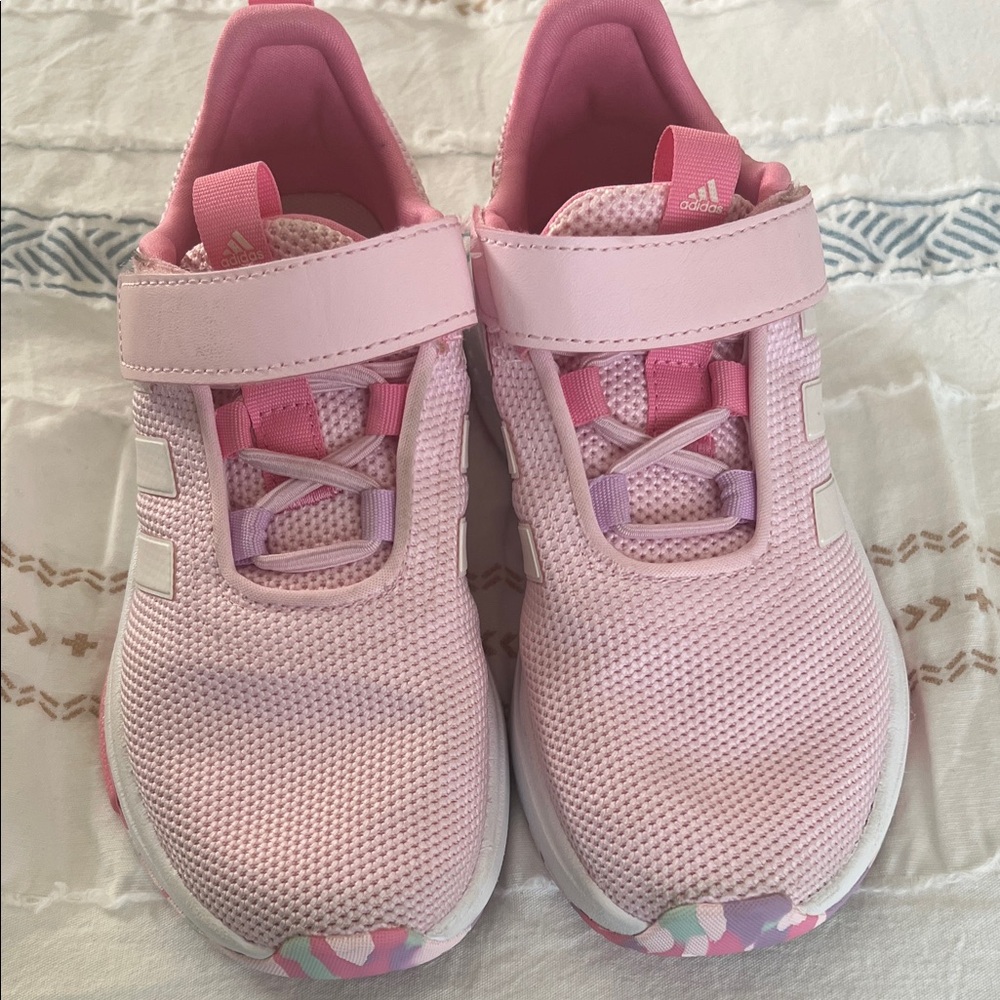 Adidas Kids Light Pink Sneakers